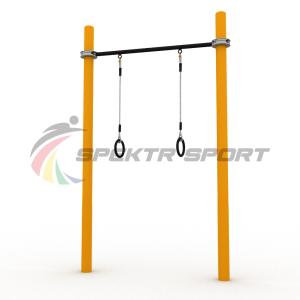 Купить Турник классический для занятий Воркаут с кольцами SP WRK-07 + Rings_76mm в Берёзовском 