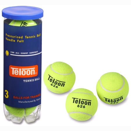 Купить Мяч для большого тенниса Teloon 626Т Р3  (3 шт) в Берёзовском 