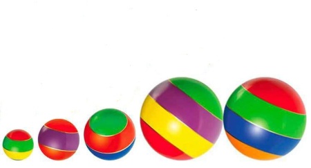 Купить Мячи резиновые (комплект из 5 мячей различного диаметра) в Берёзовском 