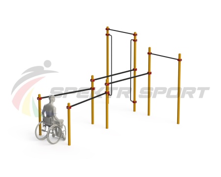 Купить Спортивный комплекс для инвалидов-колясочников WRK-D19_76mm в Берёзовском 