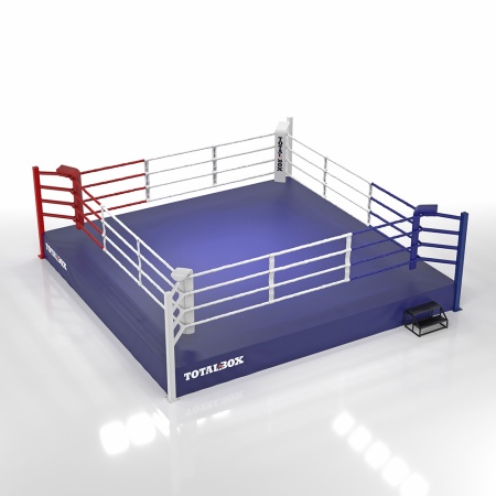 Купить Ринг боксерский Totalbox на помосте 0,5 м, 6х6м, 5х5м в Берёзовском 