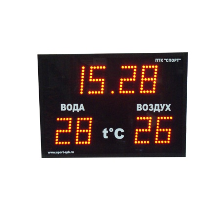 Купить Часы-термометр СТ1.13-2t для бассейна в Берёзовском 