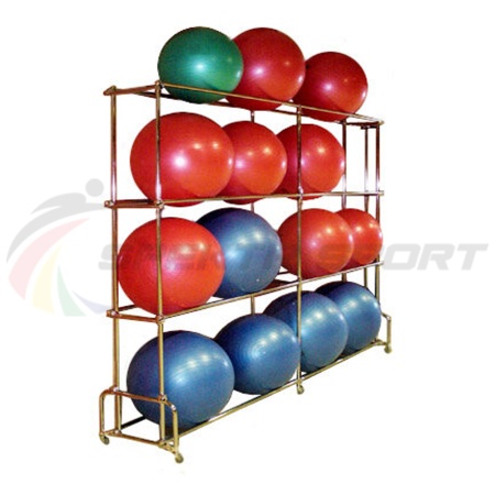 Купить Стеллаж для гимнастических мячей 16 шт в Берёзовском 
