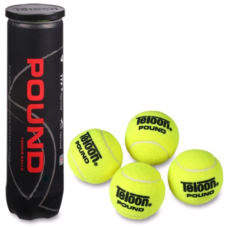 Купить Мяч для большого тенниса Teloon 828Т Р4  (4 шт) в Берёзовском 