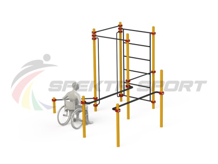 Купить Спортивный комплекс для инвалидов-колясочников WRK-D18_76mm в Берёзовском 